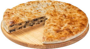 Пирог с картофелем и грибами